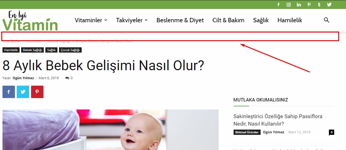 ad position with full size