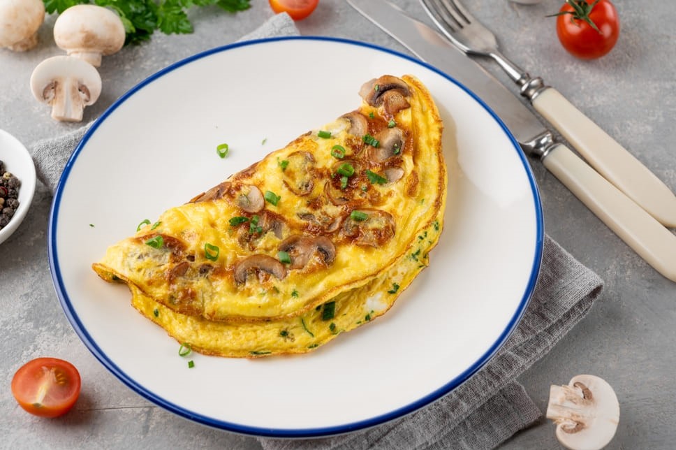 Mantarlı Omlet