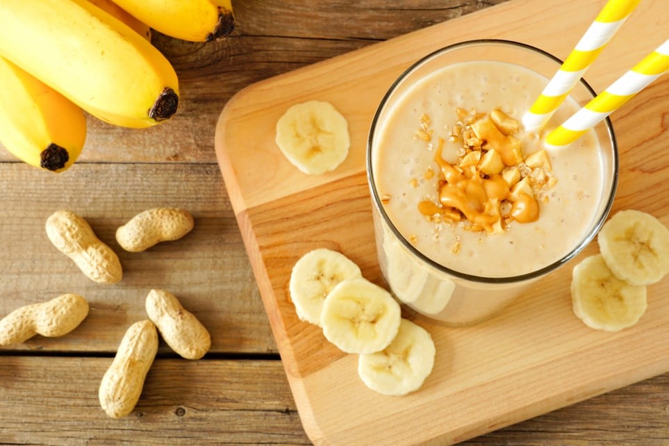 Fıstık Ezmeli & Muzlu Smoothie